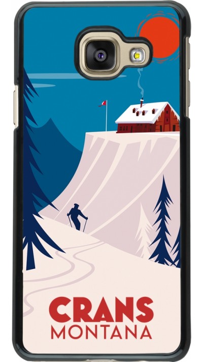 Samsung Galaxy A3 (2016) Case Hülle - Crans-Montana Cabane