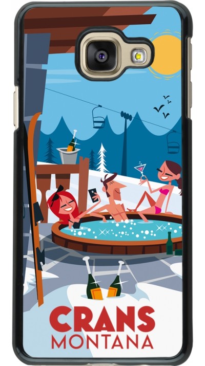 Samsung Galaxy A3 (2016) Case Hülle - Crans-Montana Mountain Jacuzzi