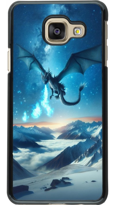 Samsung Galaxy A3 (2016) Case Hülle - Drache nächtliche Berg