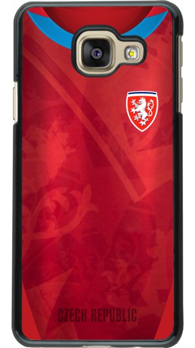 Coque Samsung Galaxy A3 (2016) - Maillot de football République Tchèque personnalisable