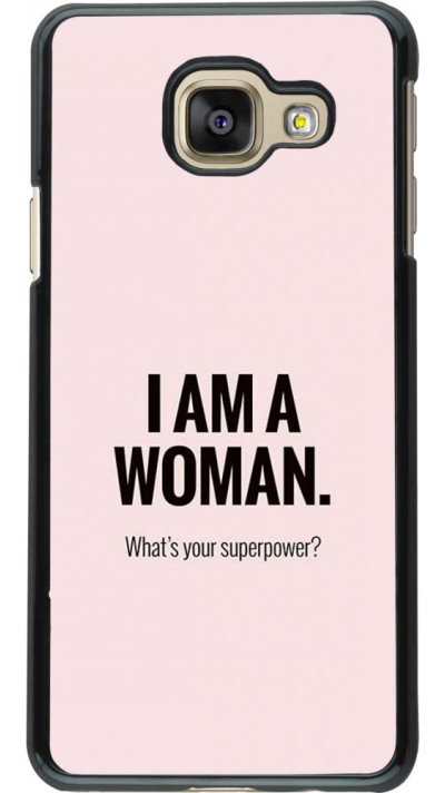 Hülle Samsung Galaxy A3 (2016) - I am a woman