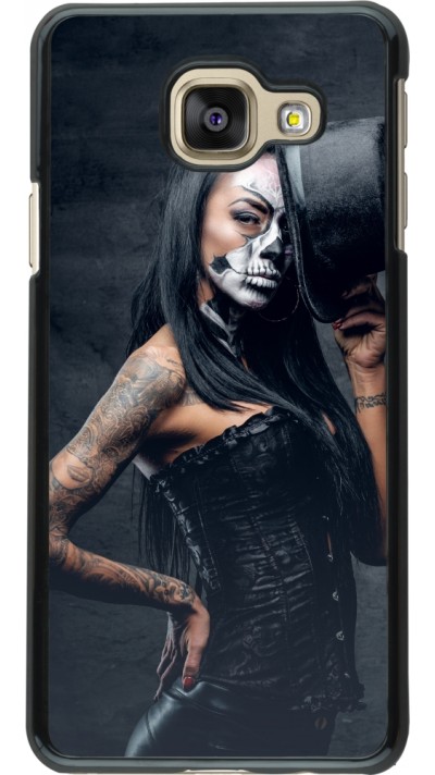 Samsung Galaxy A3 (2016) Case Hülle - Halloween 22 Tattooed Girl