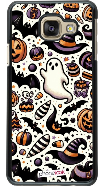 Samsung Galaxy A3 (2016) Case Hülle - Halloween 2024 Niedliches Muster