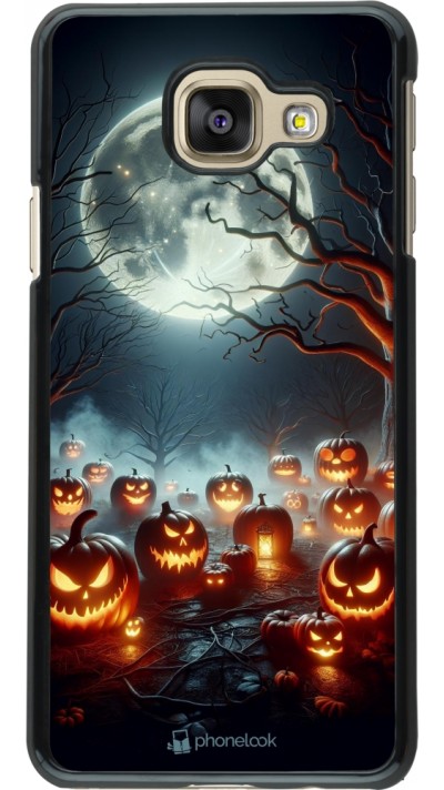 Samsung Galaxy A3 (2016) Case Hülle - Halloween 2024 Viele Kuerbisse