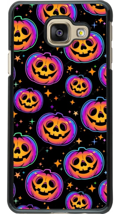 Samsung Galaxy A3 (2016) Case Hülle - Halloween 2024 rainbow pumpkins