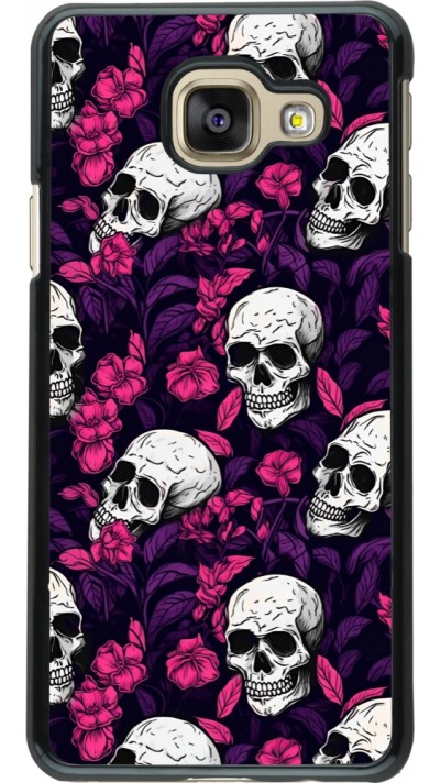 Samsung Galaxy A3 (2016) Case Hülle - Halloween 2024 romantic skulls