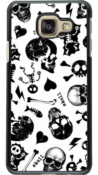 Samsung Galaxy A3 (2016) Case Hülle - Halloween 2024 skeleton mix