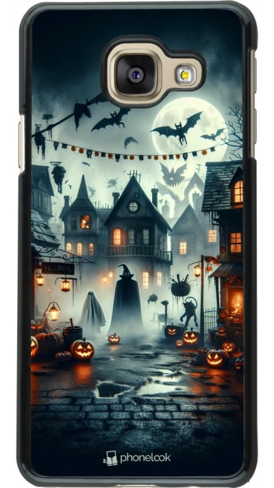 Samsung Galaxy A3 (2016) Case Hülle - Halloween Spukstadt