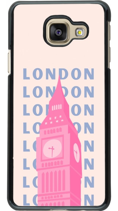 Samsung Galaxy A3 (2016) Case Hülle - London Pink Print