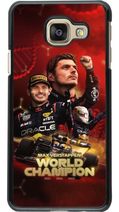 Samsung Galaxy A3 (2016) Case Hülle - Max Verstappen Champion 2023