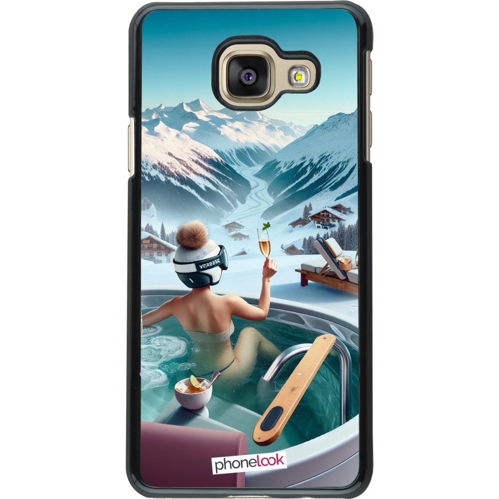 Samsung Galaxy A3 (2016) Case Hülle - Berg Glamour Whirlpool