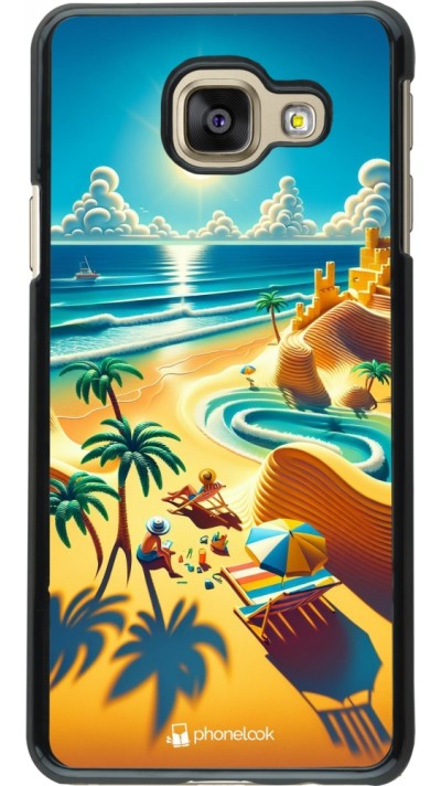 Samsung Galaxy A3 (2016) Case Hülle - Sonnenuntergang Brise