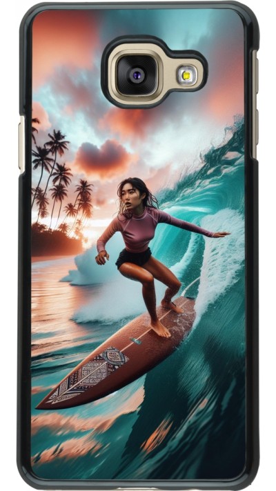 Samsung Galaxy A3 (2016) Case Hülle - Surferin aus Bali