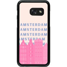 Samsung Galaxy A3 (2017) Case Hülle - Amsterdam Pink Print