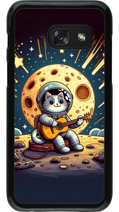 Samsung Galaxy A3 (2017) Case Hülle - AstroKatze RockMond