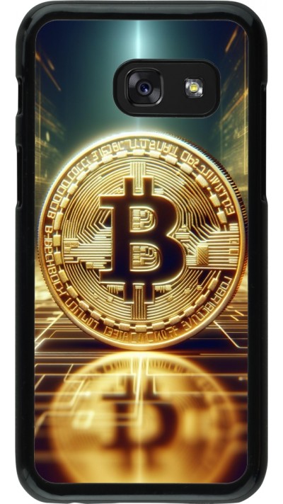 Samsung Galaxy A3 (2017) Case Hülle - Bitcoin Stehen