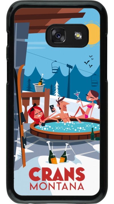 Samsung Galaxy A3 (2017) Case Hülle - Crans-Montana Mountain Jacuzzi