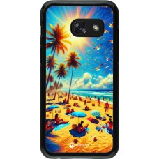 Samsung Galaxy A3 (2017) Case Hülle - Sommer Paradies Farbe