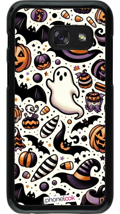 Samsung Galaxy A3 (2017) Case Hülle - Halloween 2024 Niedliches Muster