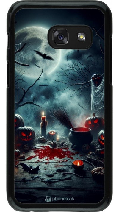 Samsung Galaxy A3 (2017) Case Hülle - Halloween 2024 Dunkler Mond