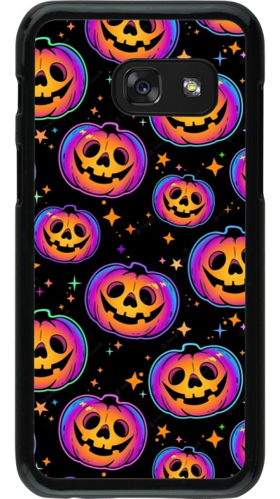 Samsung Galaxy A3 (2017) Case Hülle - Halloween 2024 rainbow pumpkins