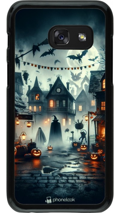 Samsung Galaxy A3 (2017) Case Hülle - Halloween Spukstadt