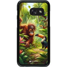 Samsung Galaxy A3 (2017) Case Hülle - Tropischer Dschungel Tayrona