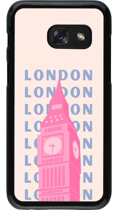 Samsung Galaxy A3 (2017) Case Hülle - London Pink Print