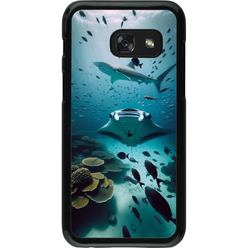 Samsung Galaxy A3 (2017) Case Hülle - Manta Lagune Reinigung