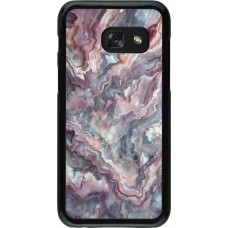 Samsung Galaxy A3 (2017) Case Hülle - Violetter silberner Marmor