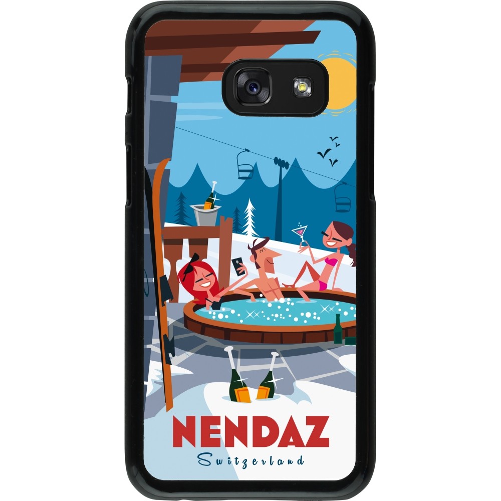 Samsung Galaxy A3 (2017) Case Hülle - Nendaz Mountain Jacuzzi