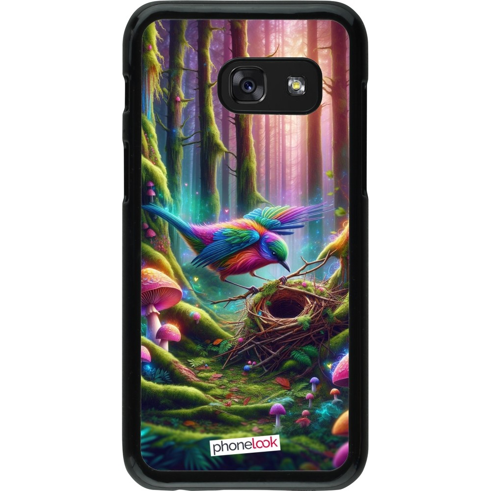 Samsung Galaxy A3 (2017) Case Hülle - Vogel Nest Wald