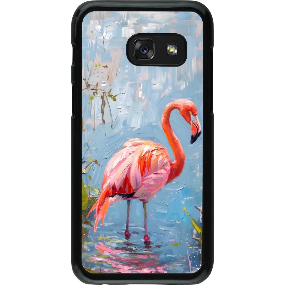 Samsung Galaxy A3 (2017) Case Hülle - Paint Flamingo