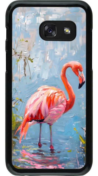 Samsung Galaxy A3 (2017) Case Hülle - Paint Flamingo