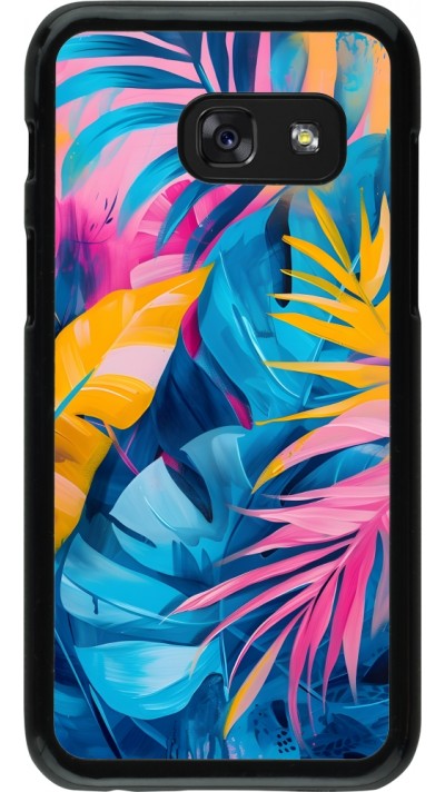 Samsung Galaxy A3 (2017) Case Hülle - Palms Blue