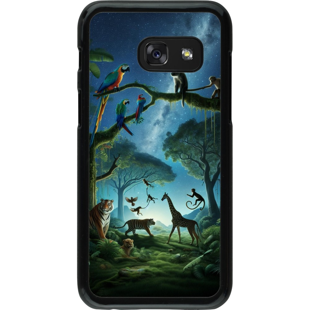 Samsung Galaxy A3 (2017) Case Hülle - Paradies der exotischen Tiere