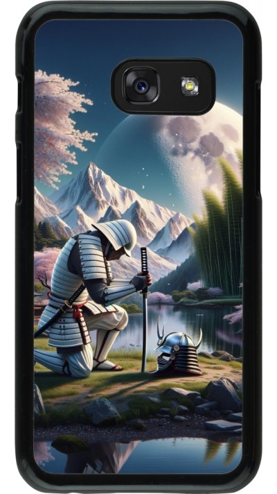 Samsung Galaxy A3 (2017) Case Hülle - Samurai Katana Mond