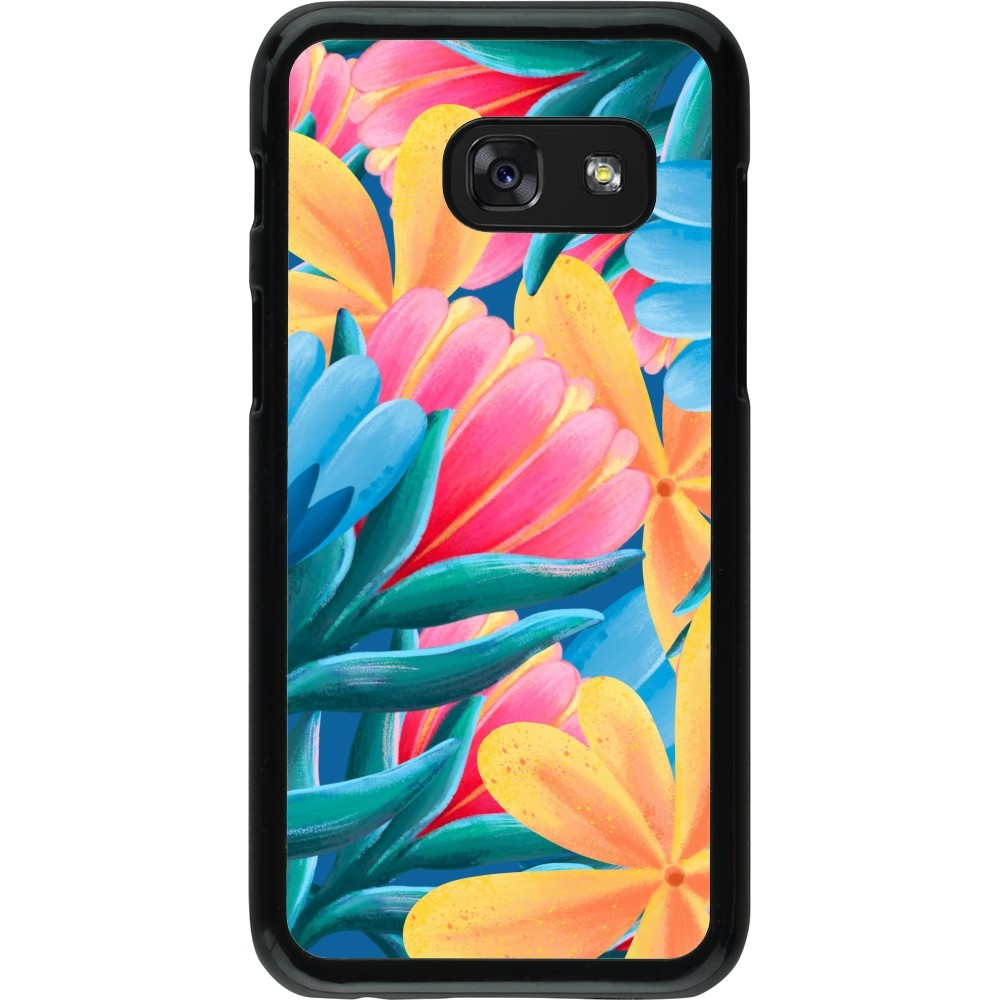 Samsung Galaxy A3 (2017) Case Hülle - Spring 23 colorful flowers