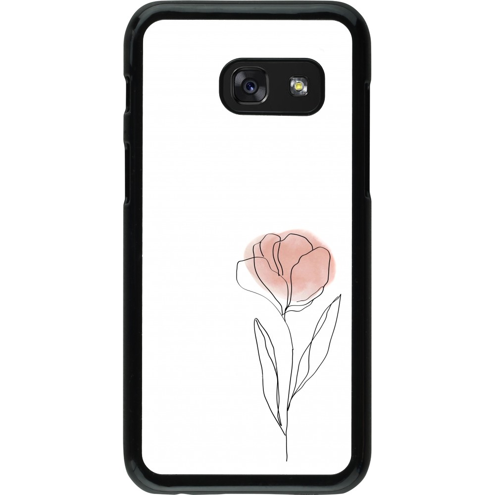 Samsung Galaxy A3 (2017) Case Hülle - Spring 23 minimalist flower