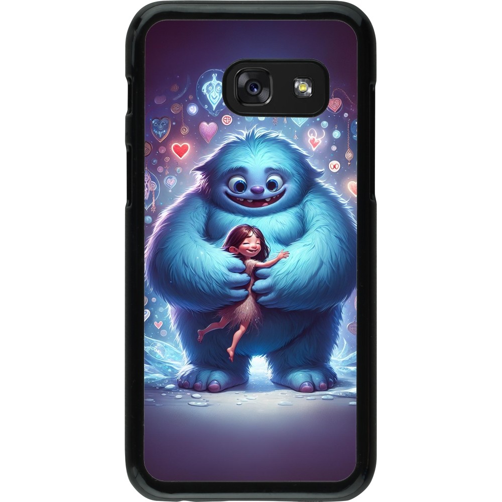 Samsung Galaxy A3 (2017) Case Hülle - Valentin 2024 Flauschige Liebe