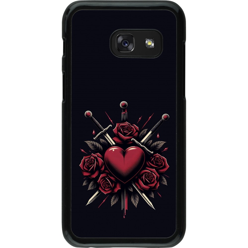 Samsung Galaxy A3 (2017) Case Hülle - Valentine 2024 gothic love