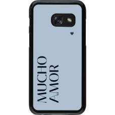 Samsung Galaxy A3 (2017) Case Hülle - Valentine 2024 mucho amor azul