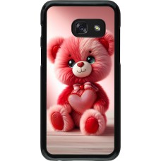 Samsung Galaxy A3 (2017) Case Hülle - Valentin 2024 Rosaroter Teddybär