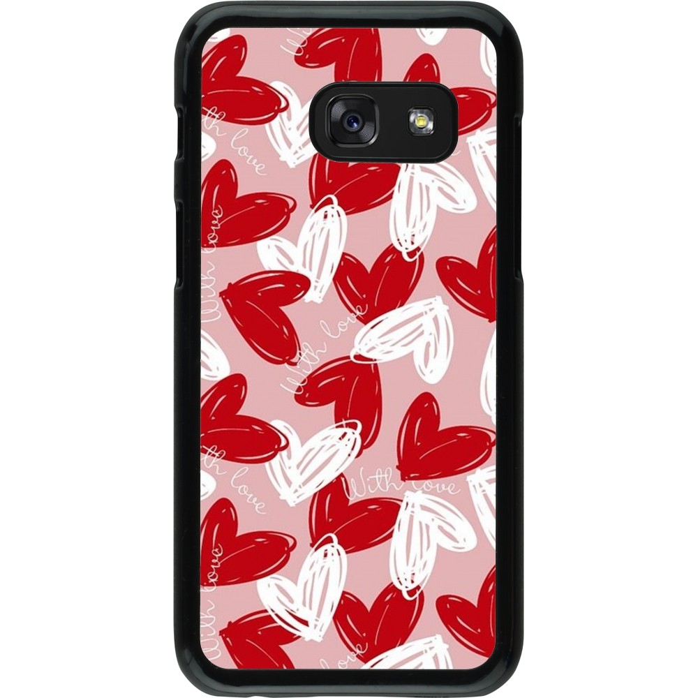 Samsung Galaxy A3 (2017) Case Hülle - Valentine 2024 with love heart