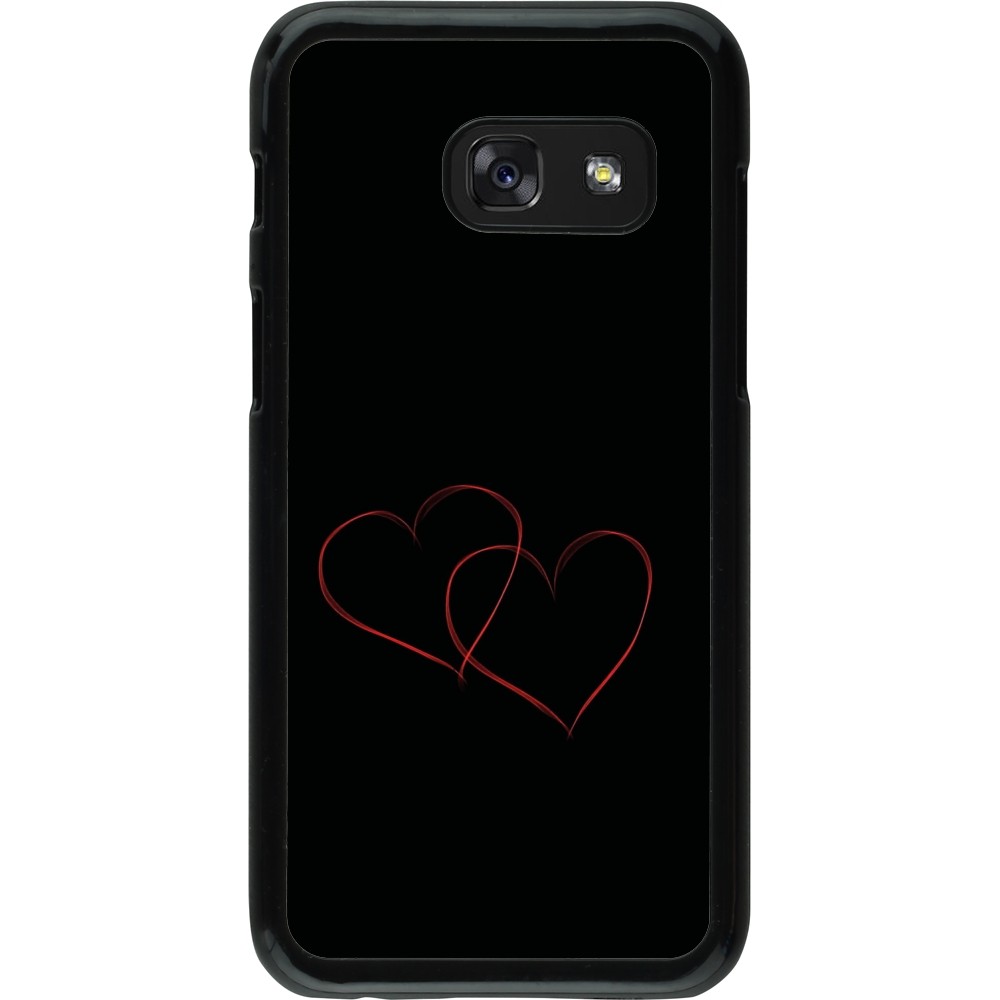 Samsung Galaxy A3 (2017) Case Hülle - Valentine 2023 attached heart