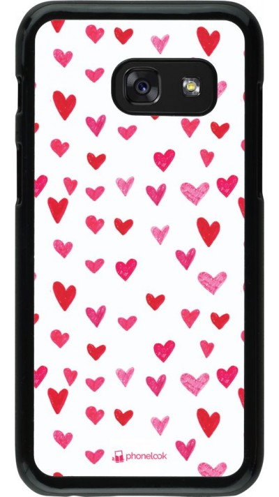 Hülle Samsung Galaxy A3 (2017) - Valentine 2022 Many pink hearts