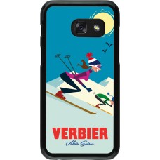 Samsung Galaxy A3 (2017) Case Hülle - Verbier Ski Downhill