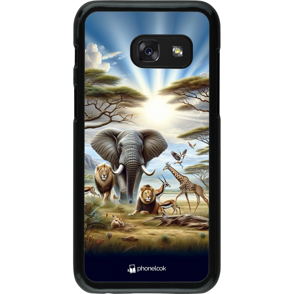 Samsung Galaxy A3 (2017) Case Hülle - Afrikanisches Wildleben