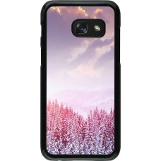 Samsung Galaxy A3 (2017) Case Hülle - Winter 22 Pink Forest