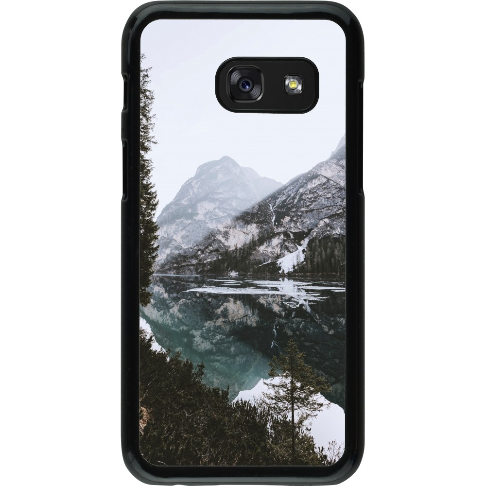 Samsung Galaxy A3 (2017) Case Hülle - Winter 22 snowy mountain and lake